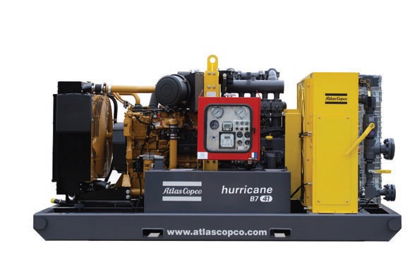 Hurricane Air/Nitrogen booster compressor B4-41/1000