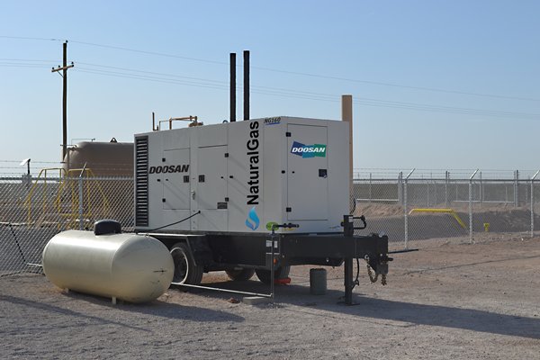 Doosan Introduces Natural Gas Generators with paralleling capalibities